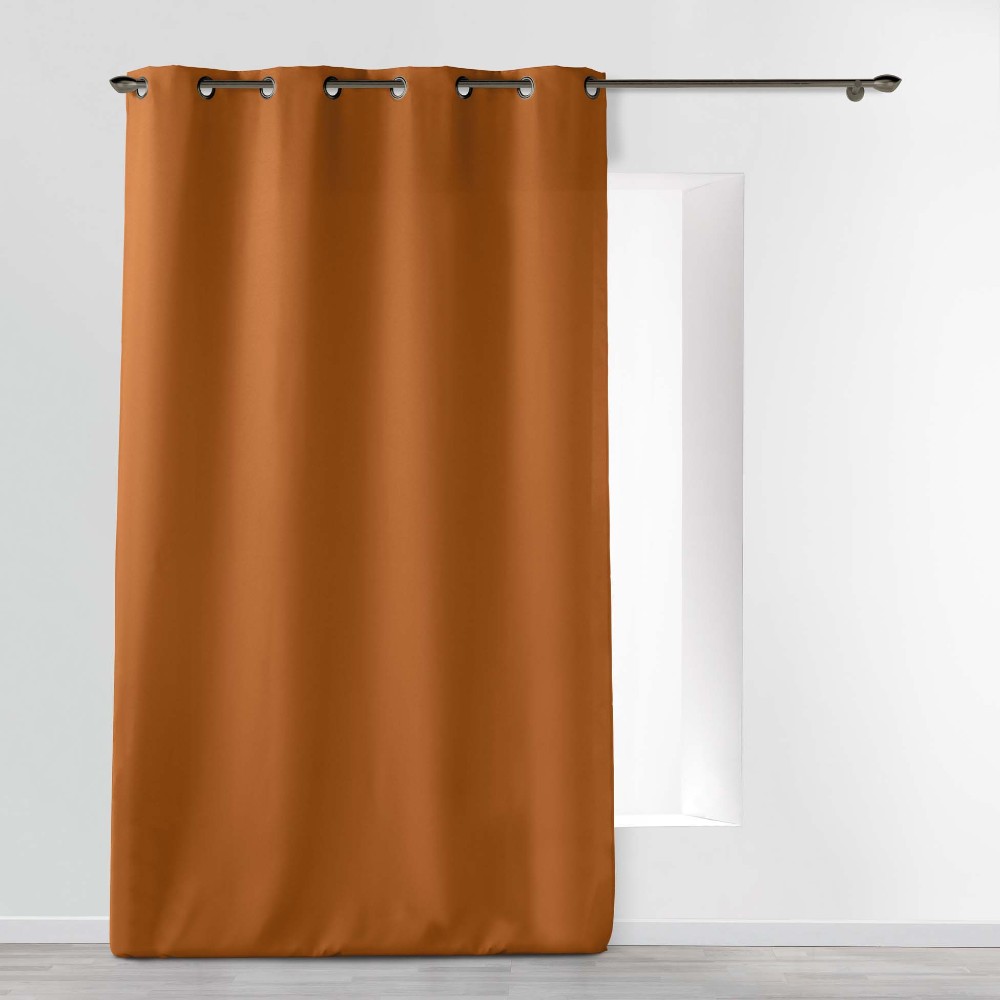 curtain-with-eyelets-plain-polyester-essential-camel-brown-140-cm-x-260-cm