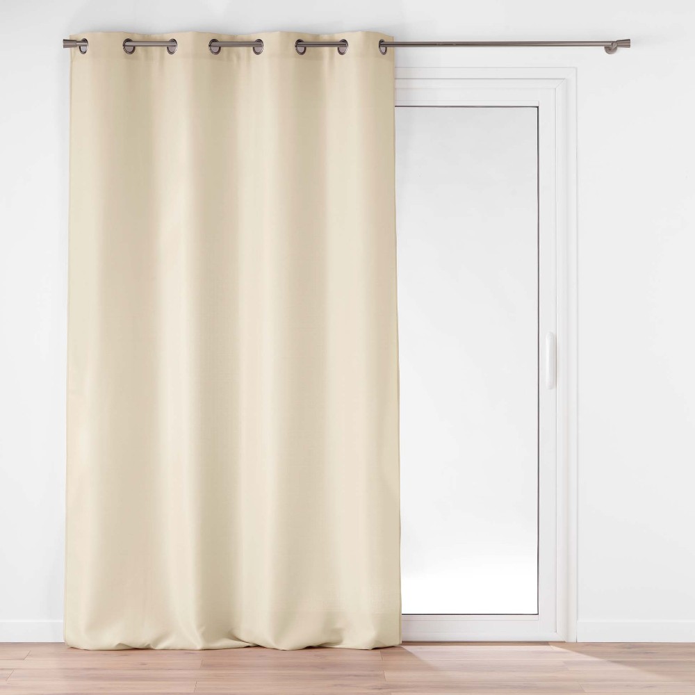 curtain-with-eyelets-polyester-soline-beige-140-cm-x-260-cm