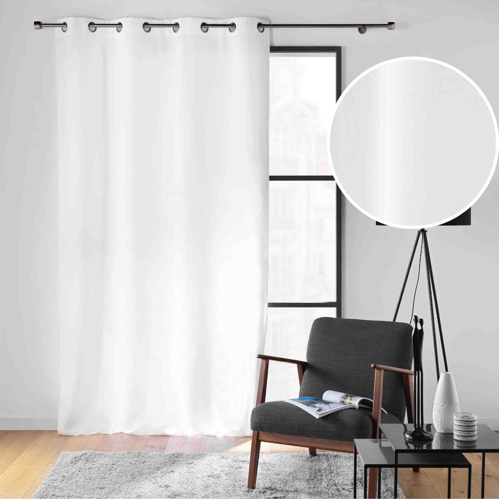 douceur-curtain-with-eyelets-solid-white-polyester-plain-140-cm-x-280-cm