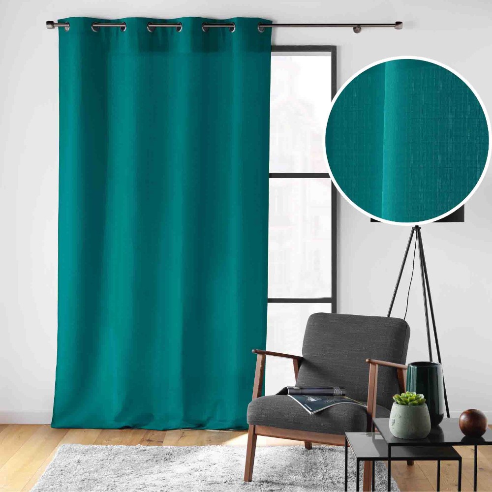 curtain-with-eyelets-plain-polyester-essential-peacock-blue-140-cm-x-280-cm