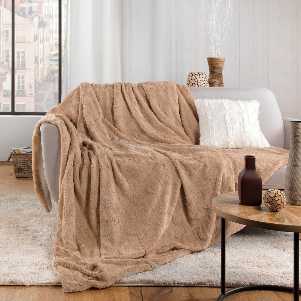 decorative-cushion-zip-faux-fur-polyester-foxy-sand-beige-45-cm-x-45-cm