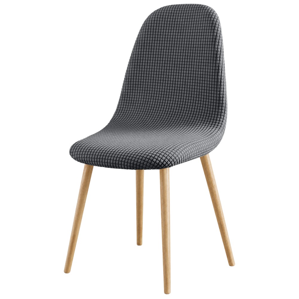 scandinavian-waffled-stretch-polyester-chair-cover-anthracite-40–50-cm