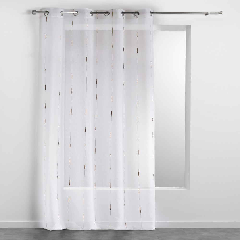 natural-chenille-yarn-sandblasted-voile-net-curtain-with-eyelets-140-x-260-cm