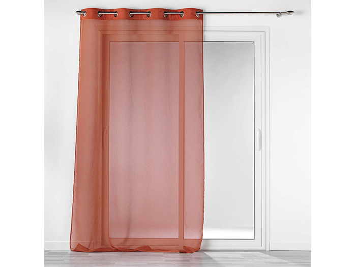 casual-net-velvet-eyelet-curtain-terracotta-orange-140cm-x-240cm