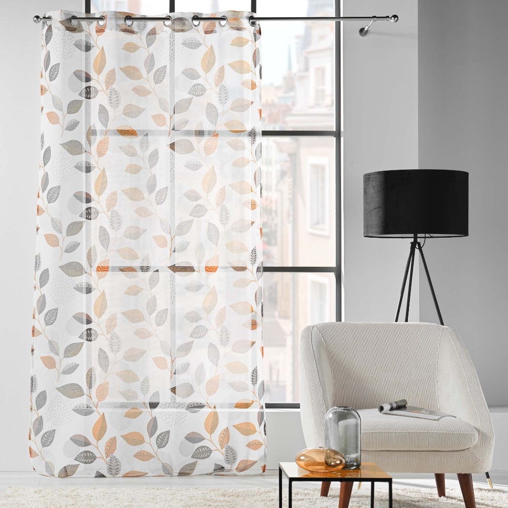 net-curtain-with-eyelets-140-x-240-cm-printed-vahine-sable-voile