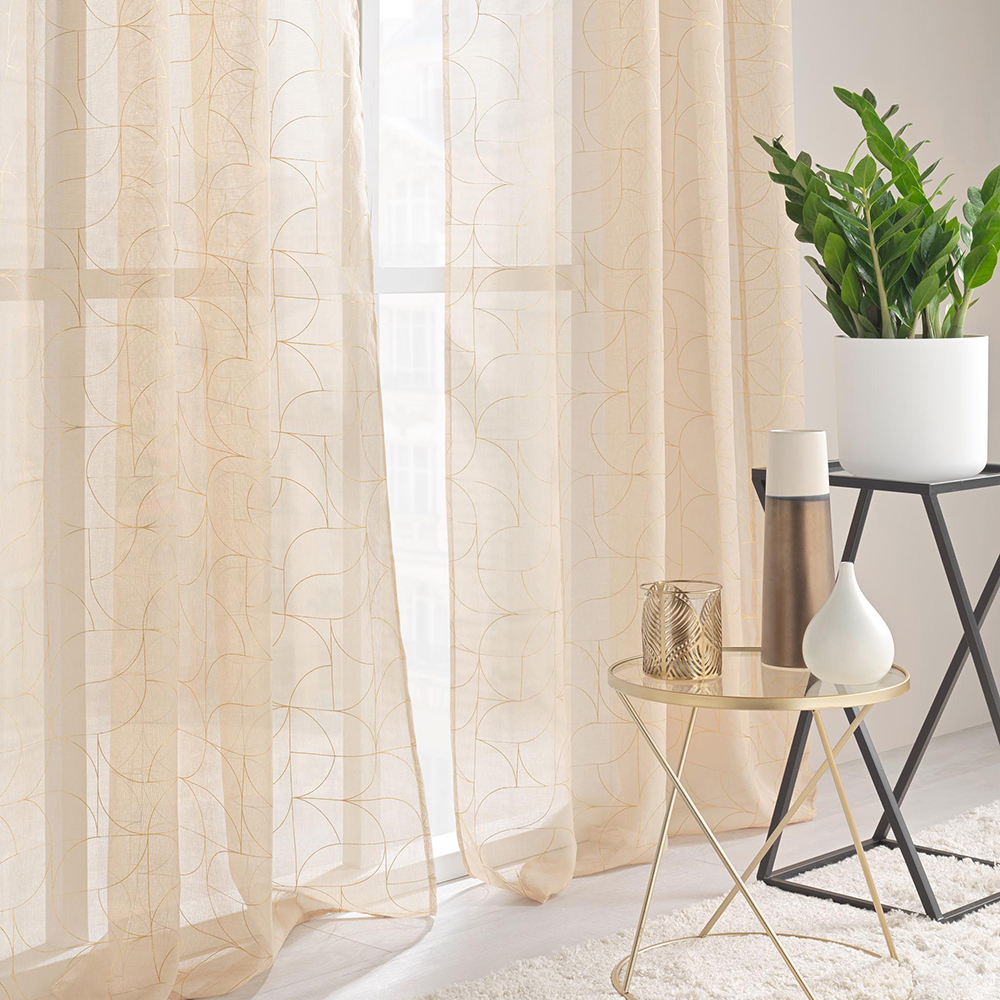 luxor-metallic-print-eyelet-net-curtain-beige-gold-140cm-x-240cm