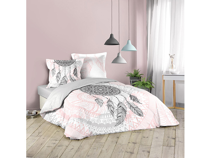 namaste-dream-catcher-print-design-reversible-cotton-duvet-cover-set-of-3-pieces-240-x-220-cm-white