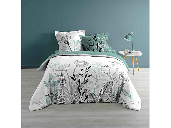 amelina-reversible-cotton-duvet-cover-set-of-3-pieces-240-x-220-cm-mint-green-and-white