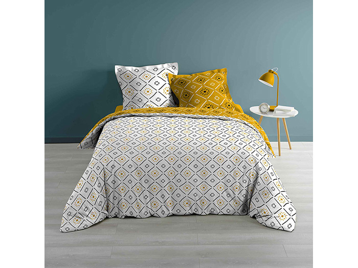 tahina-reversible-duvet-cover-set-of-3-pieces-240-x-220-cm-yellow-and-white