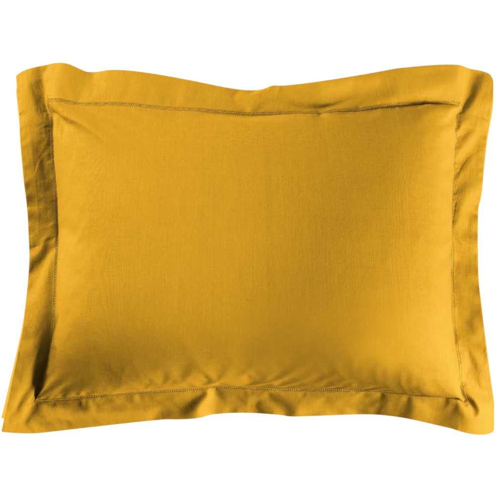 douceur-d’intérieur-lina-rectangular-oxford-cotton-pillowcase-50-x-70-cm-curry
