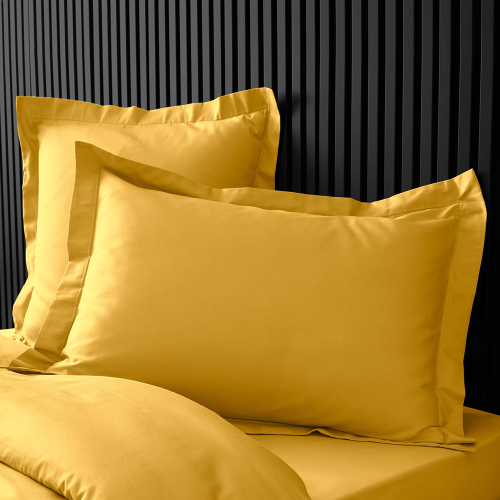 oxford-cotton-pillowcase-curry-yellow-50cm-x-70cm