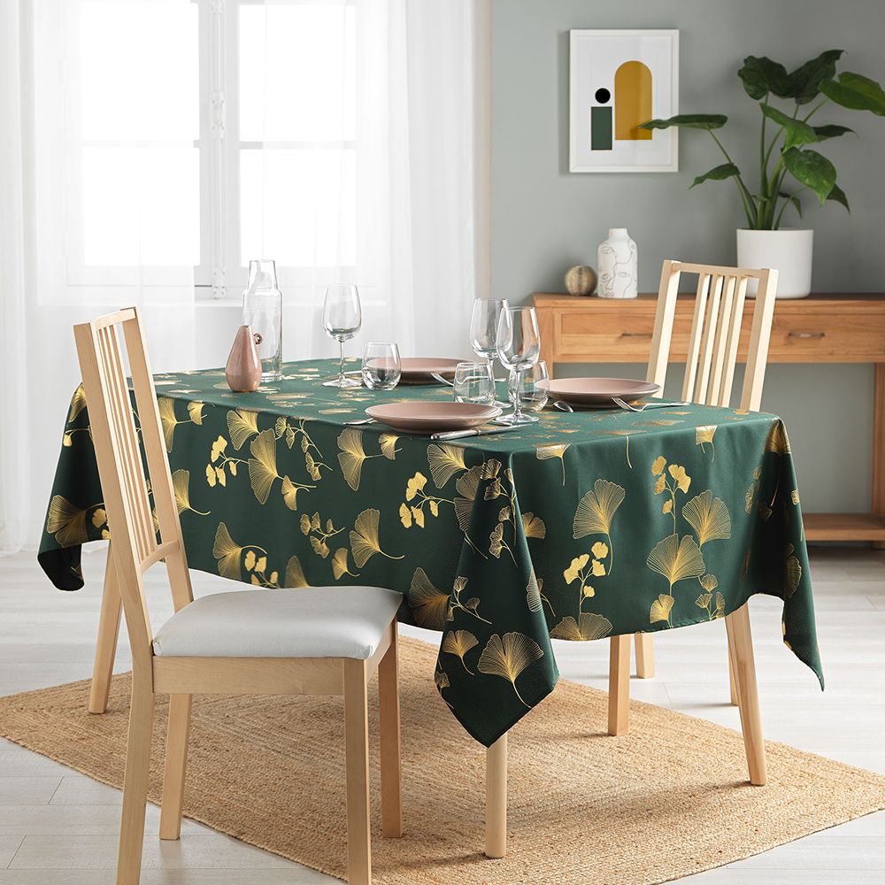 bloomy-metallic-printed-polyester-rectangle-tablecloth-green-gold-150cm-x-300cm
