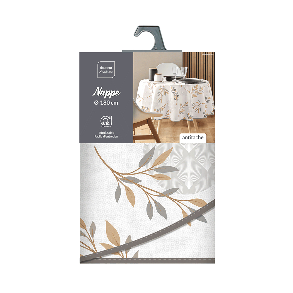 manola-printed-polyester-round-tablecloth-beige-180cm