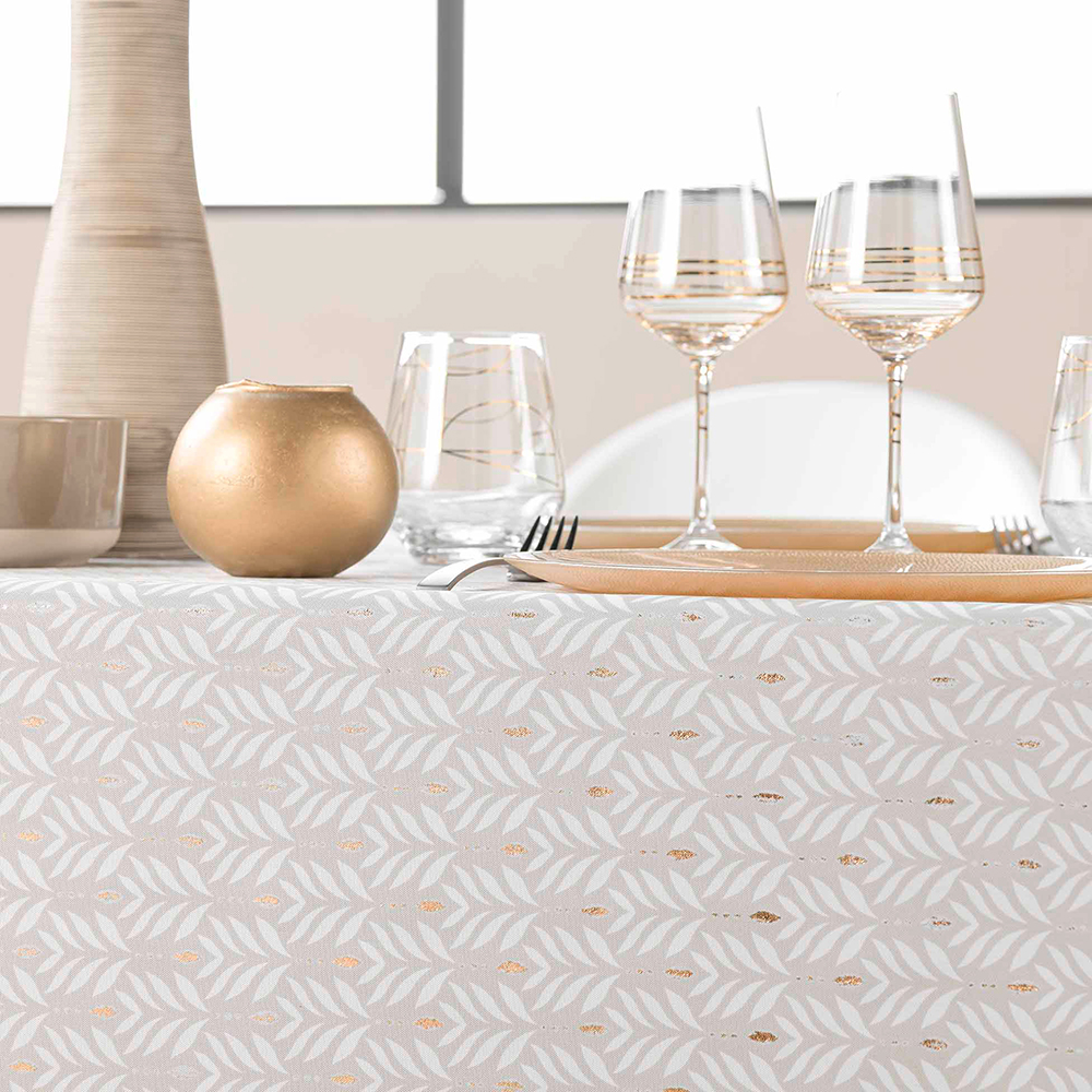 piana-metallic-printed-polyester-rectangle-tablecloth-beige-145cm-x-240cm