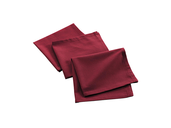 mistral-recycled-cotton-plain-table-napkins-pack-of-3-pieces-dark-red-40cm-x-40cm