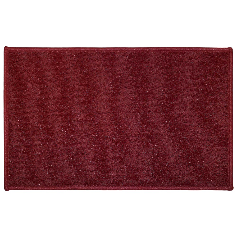 primobis-rouge-plain-curly-rectangular-indoor-mat-red-50-×-80-cm