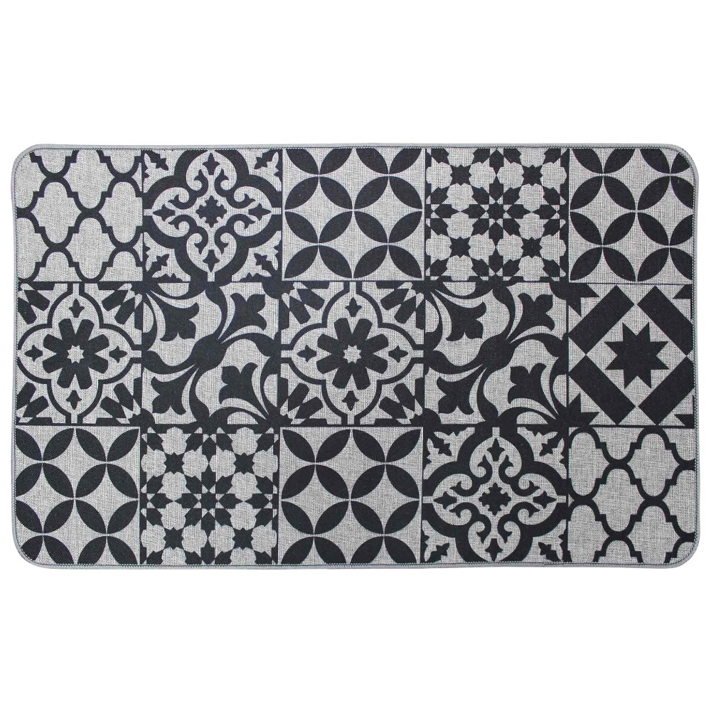 bizancia-rectangular-printed-woven-indoor-mat-grey-45-×-75-cm
