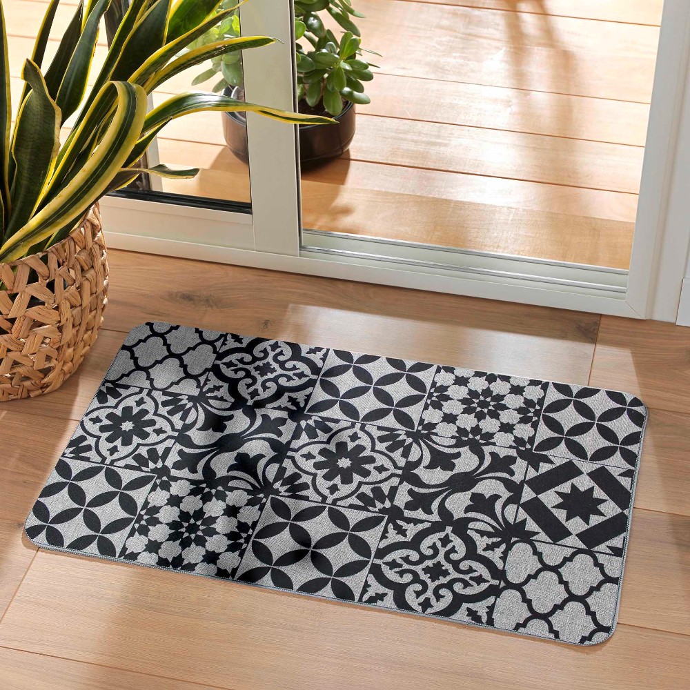 bizancia-rectangular-printed-woven-indoor-mat-grey-45-×-75-cm