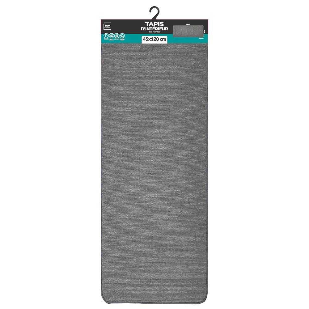manea-plain-woven-rectangular-runner-mat-grey-45-×-120-cm