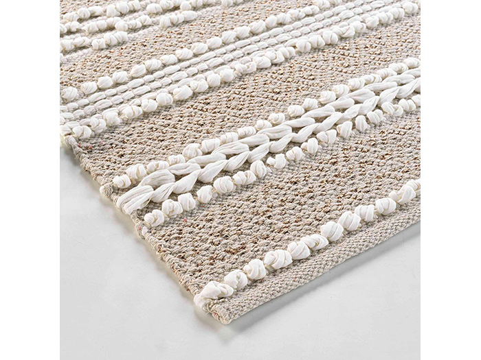 fancy-polycotton-yarn-rectangular-rug-beige-white-60cm-x-90cm