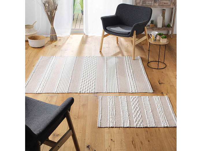 fancy-polycotton-yarn-rectangular-rug-beige-white-60cm-x-90cm