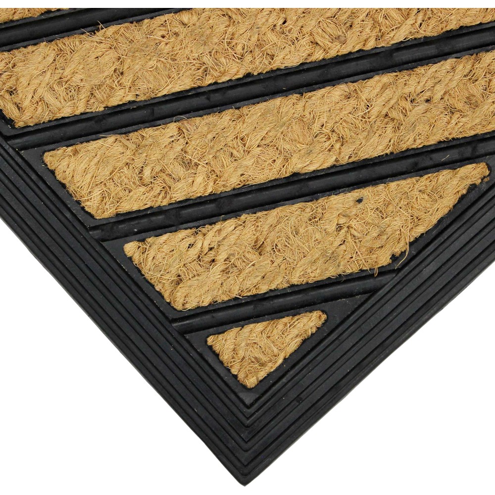 lozys-coir-and-rubber-door-mat-natural-and-black-45-×-75-cm