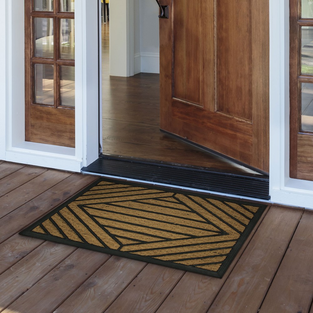 lozys-coir-and-rubber-door-mat-natural-and-black-45-×-75-cm