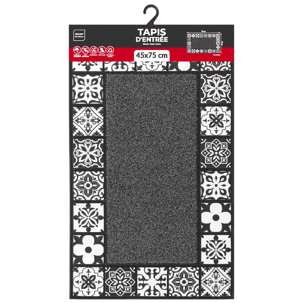 carociment-embossed-rubber-door-mat-black-and-white-45-×-75-cm