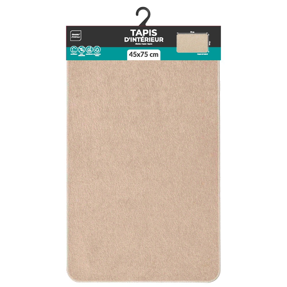 carpetuni-naturel-plain-velvet-indoor-mat-beige-45-×-75-cm