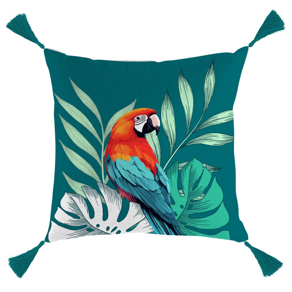seychelles-vacuum-packed-pompom-cushion-with-zip-printed-cotton-40-x-40cm