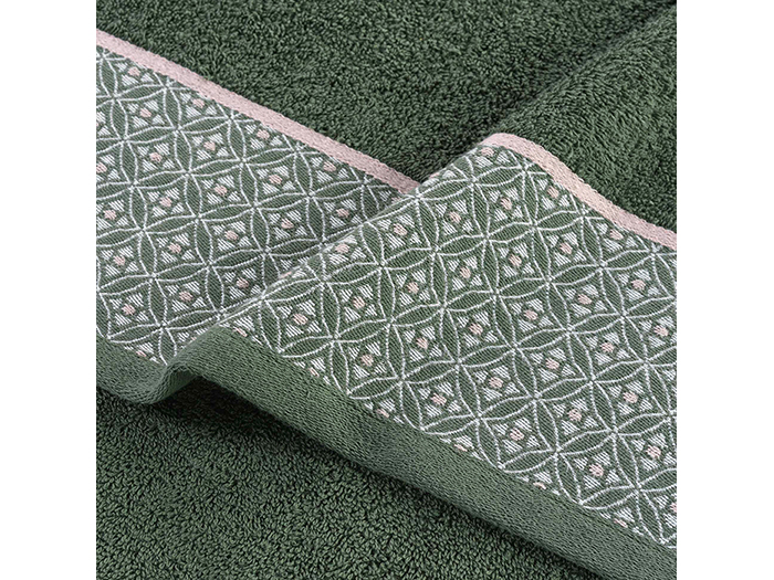 belina-jacquard-terry-cloth-hand-towel-khaki-green-30cm-x-50cm