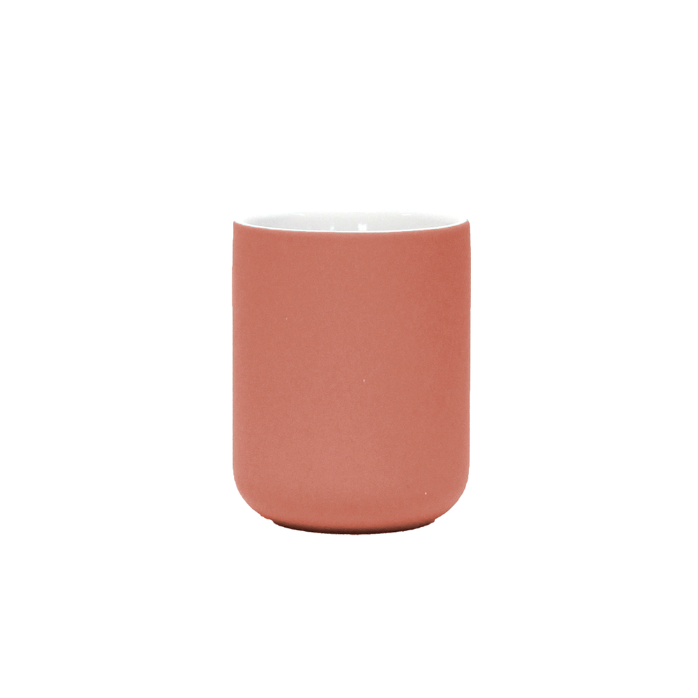 mambo-soft-touch-stoneware-bathroom-tumbler-terracotta-peach-7-3cm-x-9-5cm