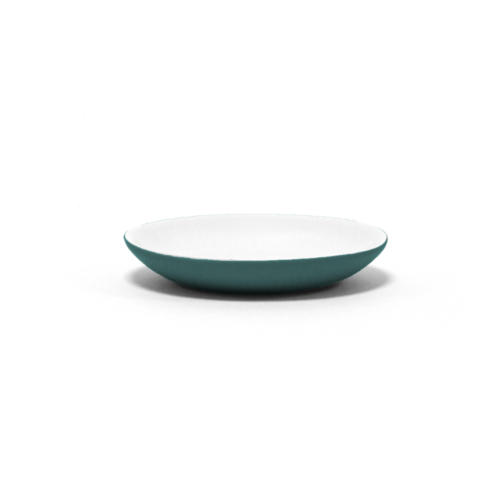 mambo-soft-touch-stoneware-soap-dish-emerald-green-11-5cm