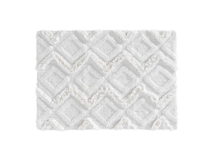 ikatis-cotton-jacquard-bathroom-mat-carpet-white-50cm-x-80cm