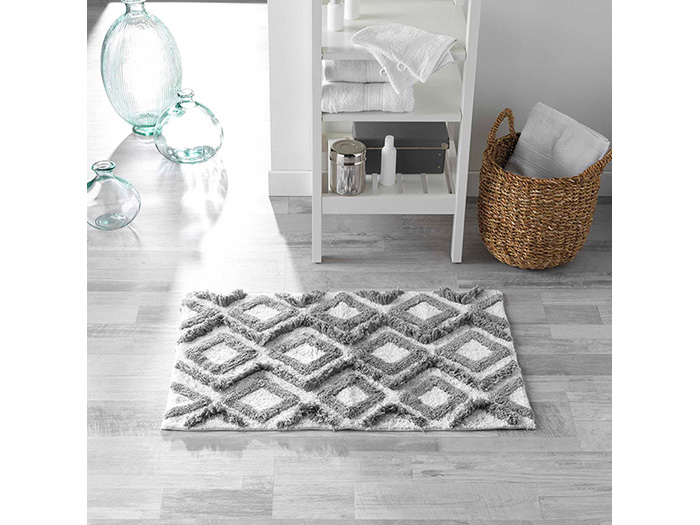 ikatis-cotton-jacquard-bathroom-mat-carpet-grey-50cm-x-80cm