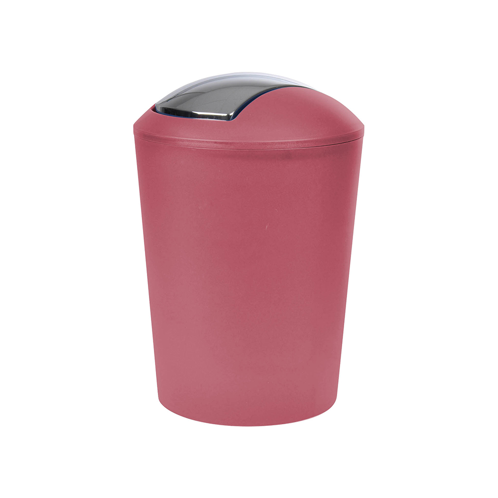 vitamin-plastic-swing-lid-waste-bin-raspberry-pink-5-6l