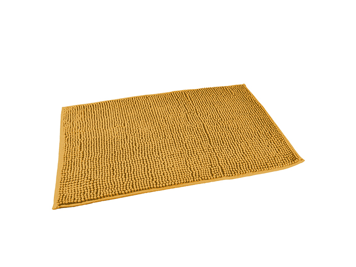 sweety-shaggy-microfibre-bathroom-mat-ochre-yellow-50cm-x-120cm