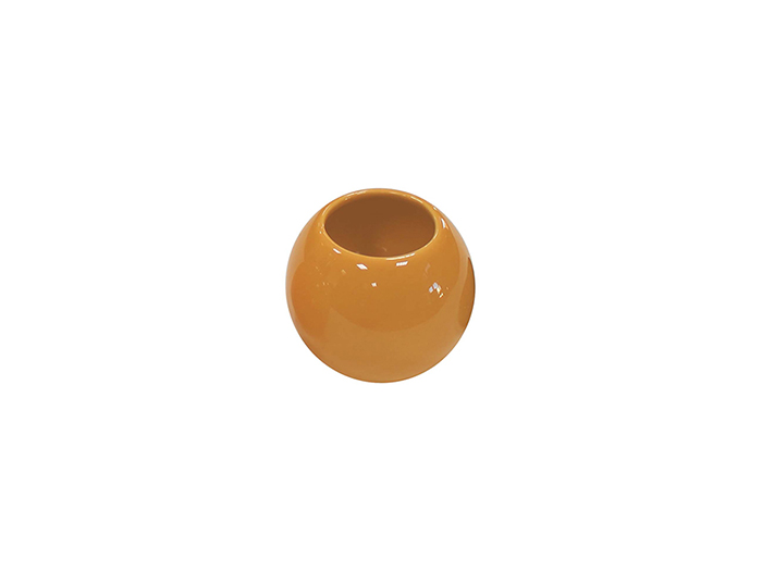 bullea-ceramic-globe-bathroom-tumbler-ochre-yellow-9-2cm-x-9cm