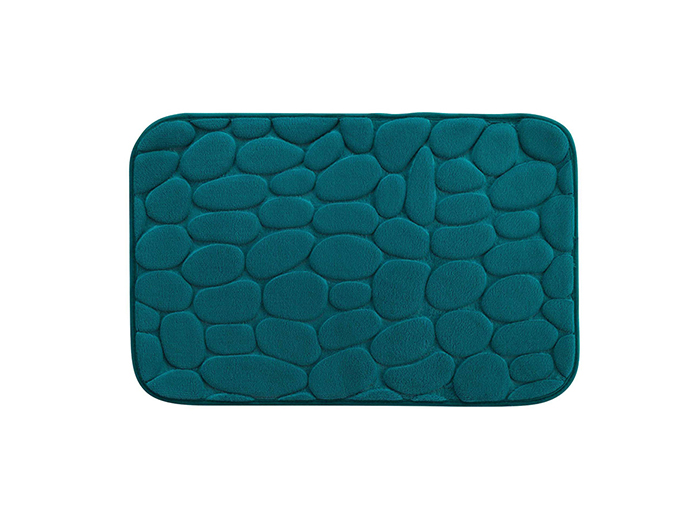 ricochet-embossed-microfiber-bathroom-mat-petrol-blue-40cm-x-60cm