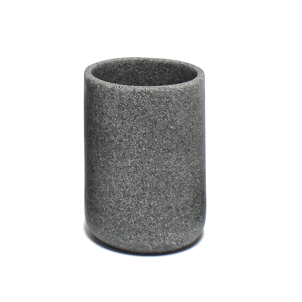 polyresin-granite-tumbler-grey-8-5cm-x-10cm