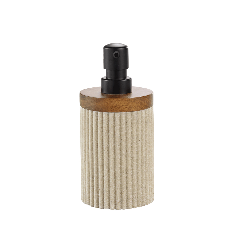 niagara-polyresin-acacia-wood-liquid-soap-dispenser-beige-17cm