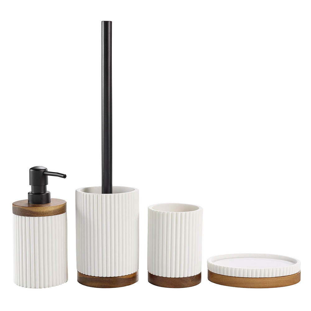 niagara-polyresin-acacia-wood-bathroom-tumbler-white-8cm-x-10-8cm