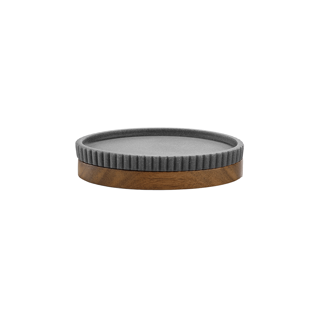 niagara-polyresin-acacia-wood-soap-dish-grey-14cm