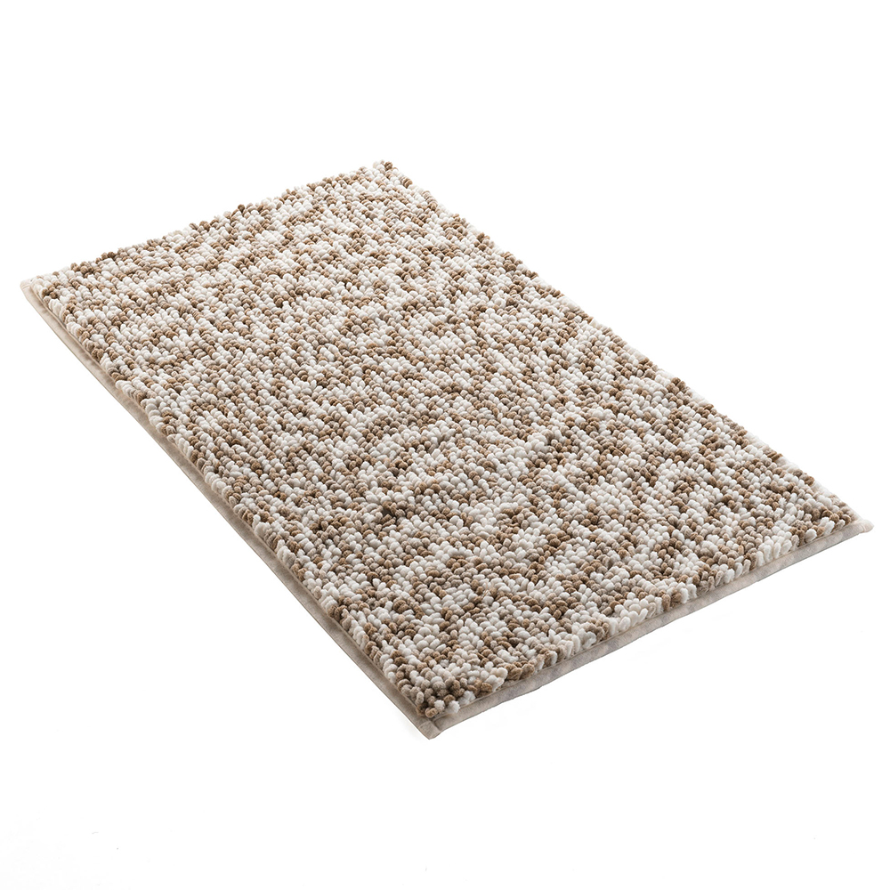 friza-tricolour-microfibre-bathroom-mat-white-beige-45cm-x-75cm