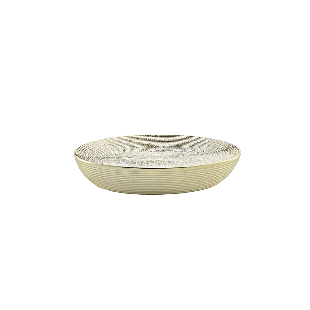 tresor-metallic-stoneware-soap-dish-11-5cm