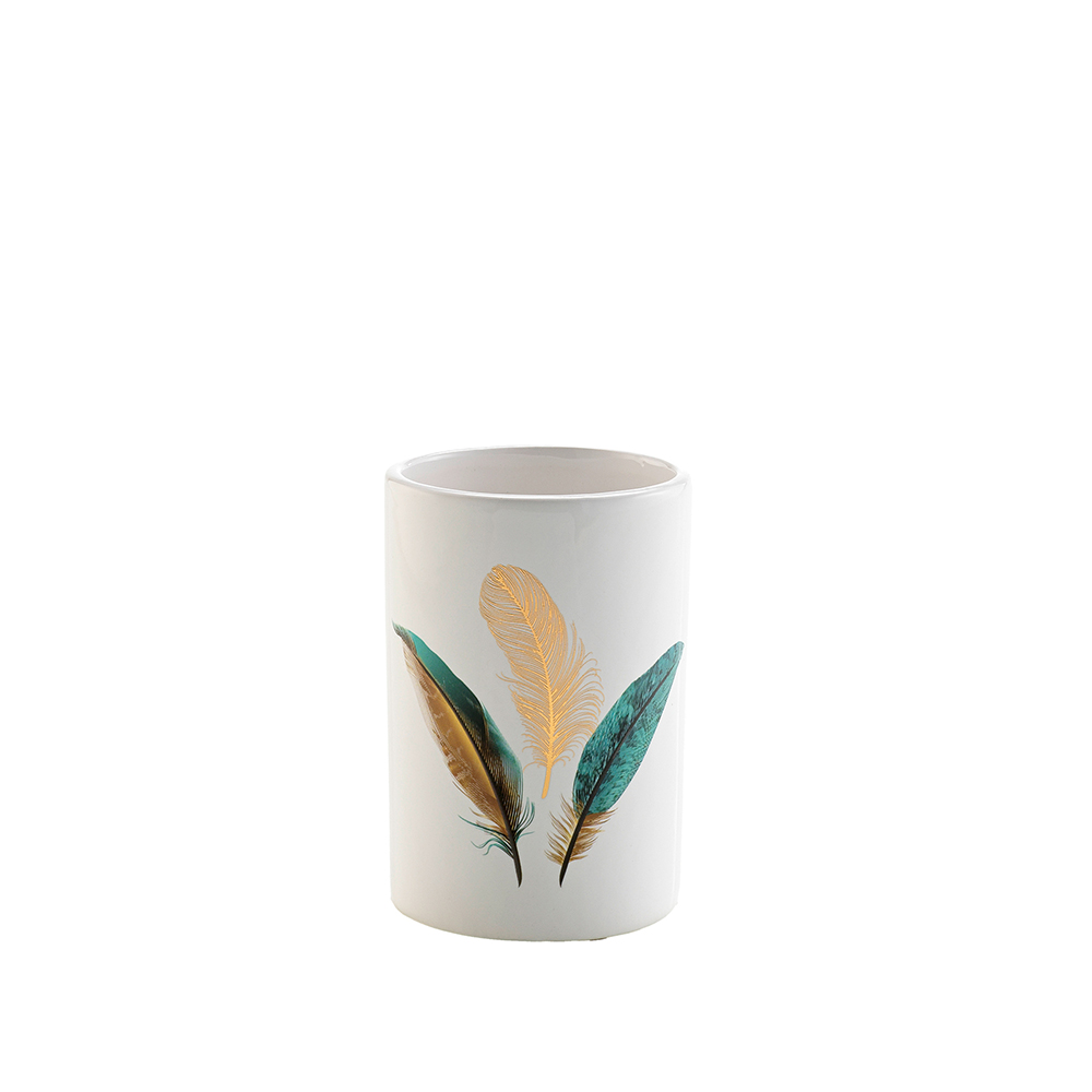 feathers-ceramic-bathroom-tumbler-7-4cm-x-11-3cm