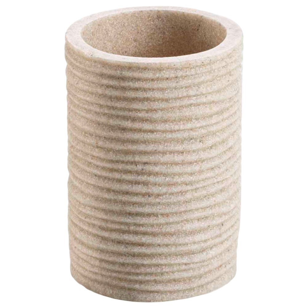 siloa-ribbed-polyresin-tumbler-sable-7-3-×-10-4-cm