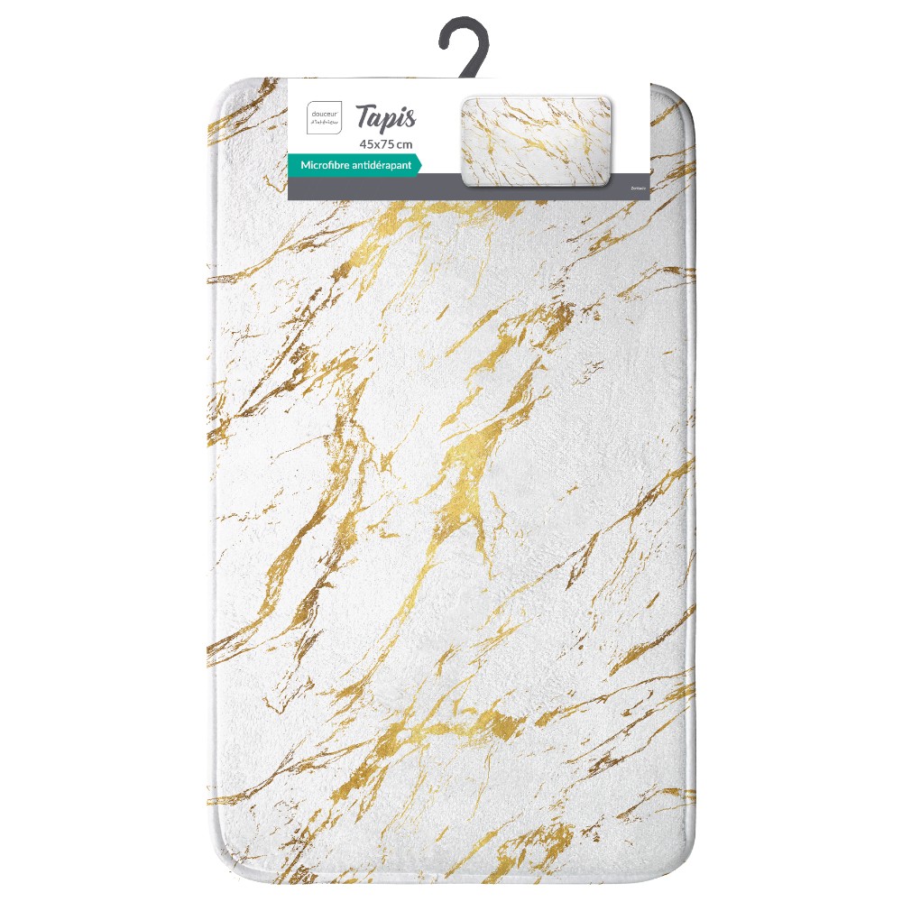 douceur-d’intérieur-aquamarbre-microfibre-bath-mat-45-×-75-cm-white-and-gold