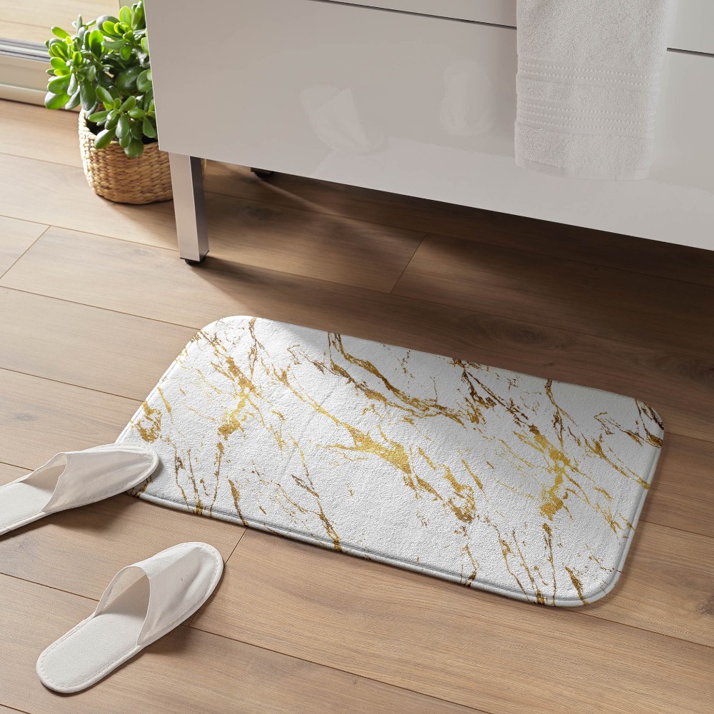 douceur-d’intérieur-aquamarbre-microfibre-bath-mat-45-×-75-cm-white-and-gold
