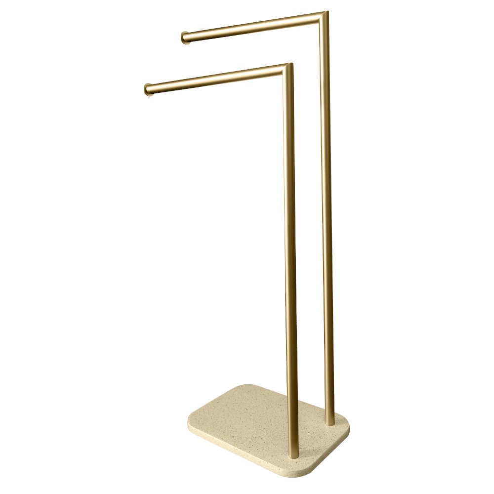 freestanding-double-towel-rail-sable-gold-–-79-7-cm